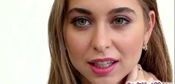  Riley Reid goes on hot kissing with Carter and licking!